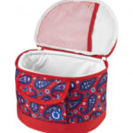 zuca lunchbox paisley in red