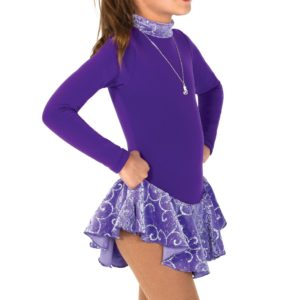 Jerry's purple Polartec skating dress