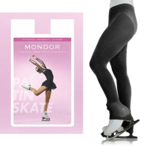 Mondor 3327 black tights that come under the heel