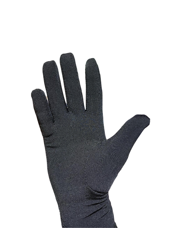 figure skating black gloves for competitions