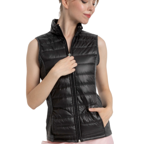 Intermezzo Black Padded Vest