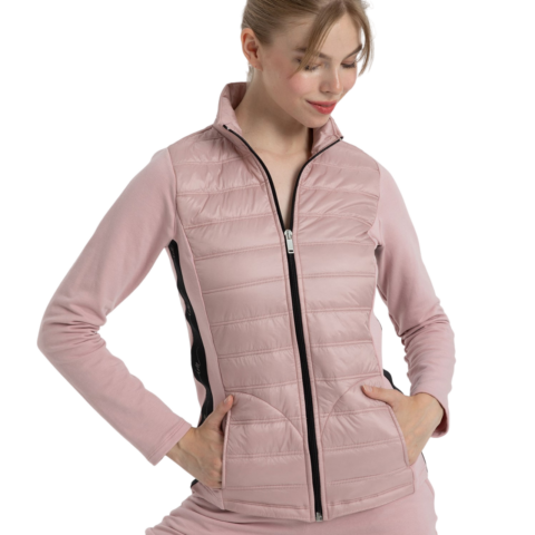 Intermezzo Rosa Kevyttoppatakki, koko M