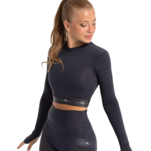 Intermezzo Musta Harjoituspaita