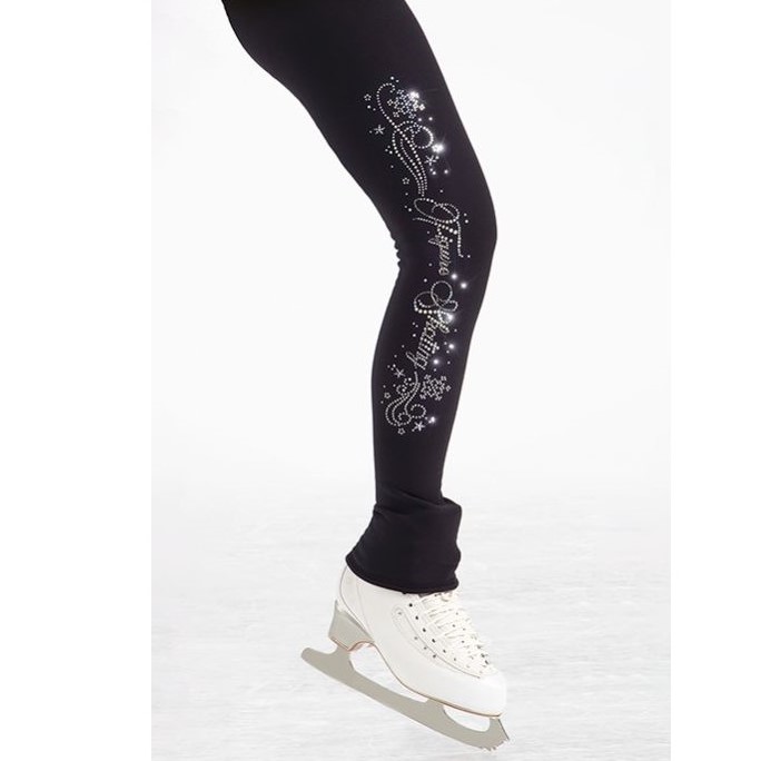 SAGESTER ON ICE THERMAL SKATING LEGGINGS WITH SKATE-COVER