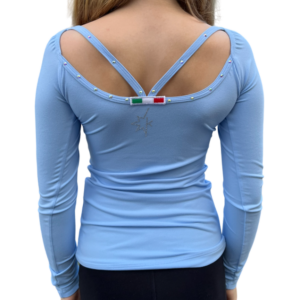 Karisma Pitkähihainen Titta pusero, Vaaleansininen