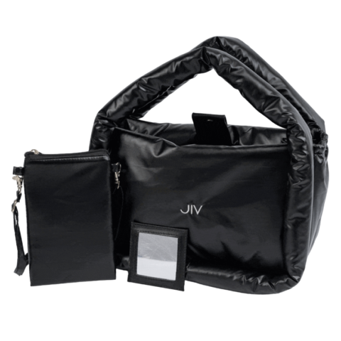 Jiv Mini Tote Tarvikelaukku, Musta