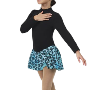 Mondor Musta/Sininen Polartec Luistelupuku