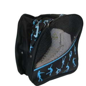 Luistinreppu Turkooseilla Luistelijakoristeilla+teräsuoja-avaimenperä