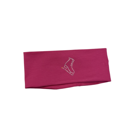 Skating Headband with Fifure Skate decoration