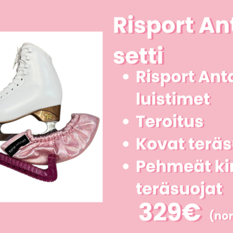 Risport - Antares,  GuarDog bladeguards, sparkling soakers and sharpening of the blades are included in the price