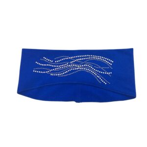 Intermezzo Sähkönsininen Luistelupanta strassikuviolla, Koko M