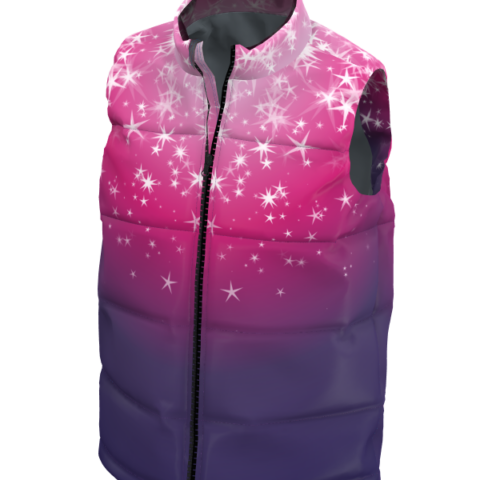 Ugoskate shiny pink vest