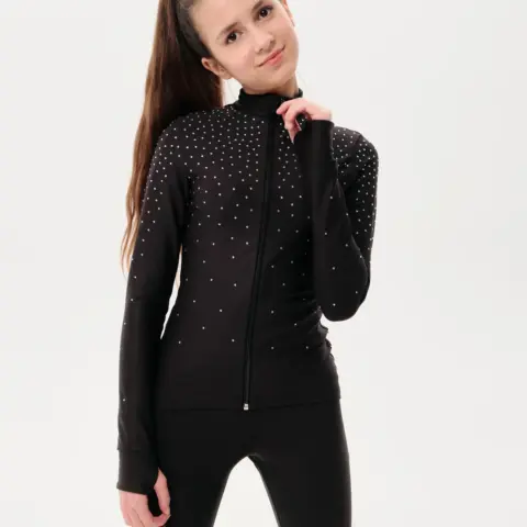 Ugoskate ā Taitoluistelun kaksiosainen asu ā Dark Volterra B ā Takki & housut